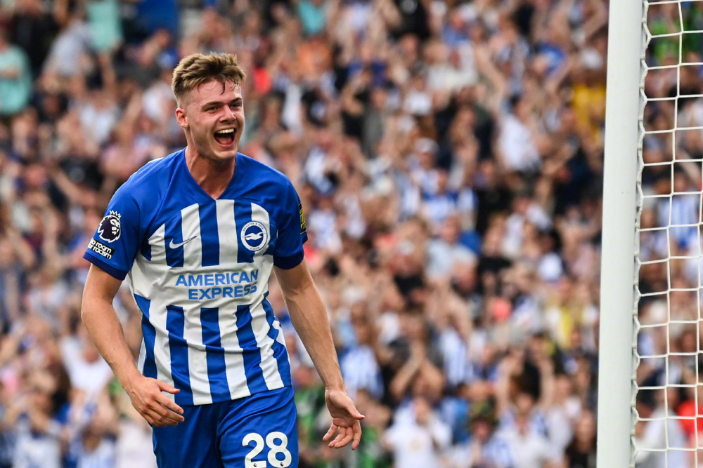  布莱顿3-1战胜埃弗顿，三笘薰助攻帽子戏法